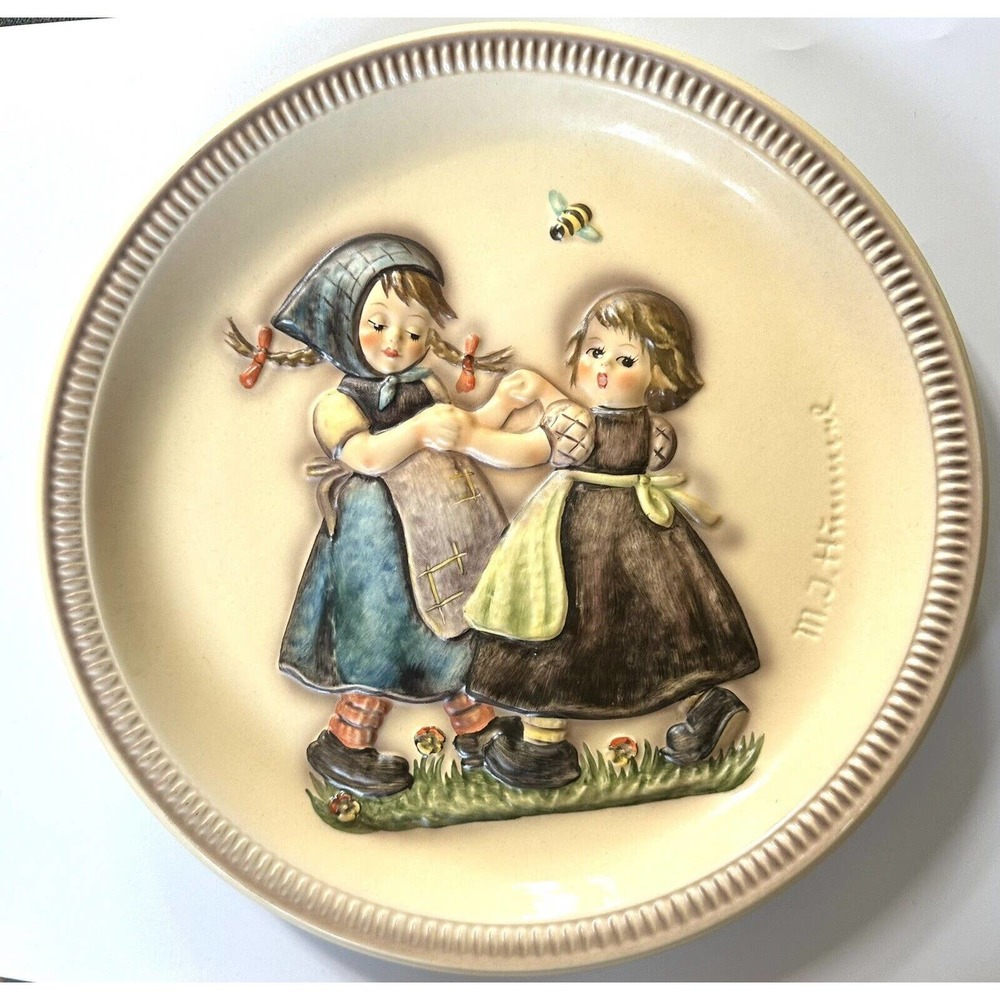 MJ Hummel 1980 Anniversary Plate Spring Dance 2nd Edition